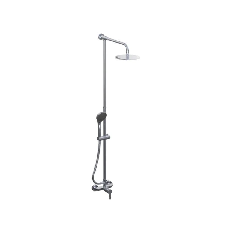 Griferia Hidromet Flat Ducha Exterior Con Transfe Y Ducha 8405 Cromo