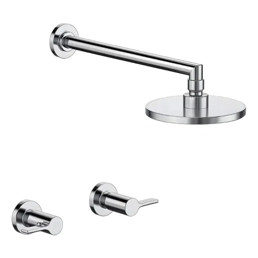 Griferia FV Mauna Cromo ducha de embutir sin transferencia 0109/G8-CR