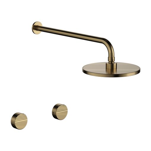 Griferia FV Grip Ducha sin transferencia Brushed Brass 0109/L8-BB