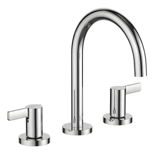 Griferia FV Mauna Cromo Lavatorio Mesada Pico Curvo 0207/G8-CR