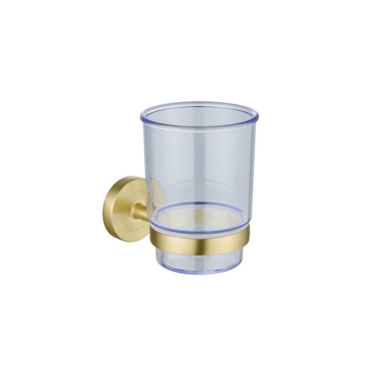 Portacepillo Piazza Sensus Oro Mate 73226OM