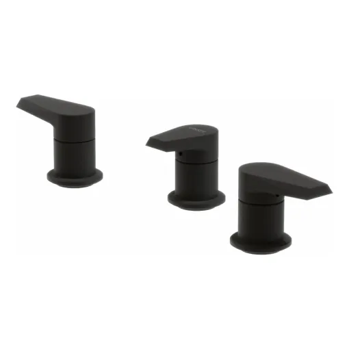 Griferia Bidet Baño Vasser Zafiro Black Negro 12/1031.NG