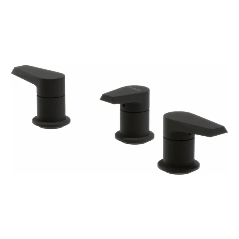 Griferia Bidet Baño Vasser Zafiro Black Negro 12/1031.NG