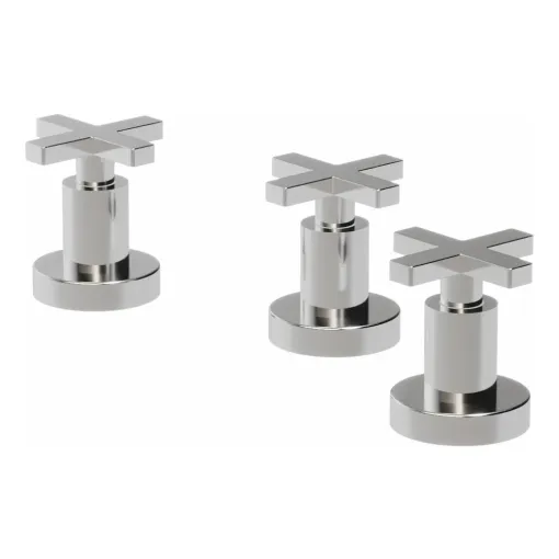 Griferia Bidet Baño Vasser Cruxia Cromo 39/1031