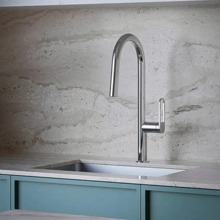 Grifería De Cocina Vasser Jaspe Monocomando Cromo 31/2302 - Imagen 3