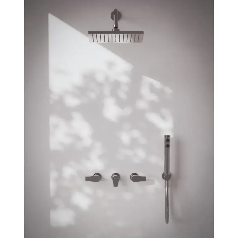 Griferia Ducha con duchador Baño Vasser Zafiro Cromo 12/1151 - Imagen 3