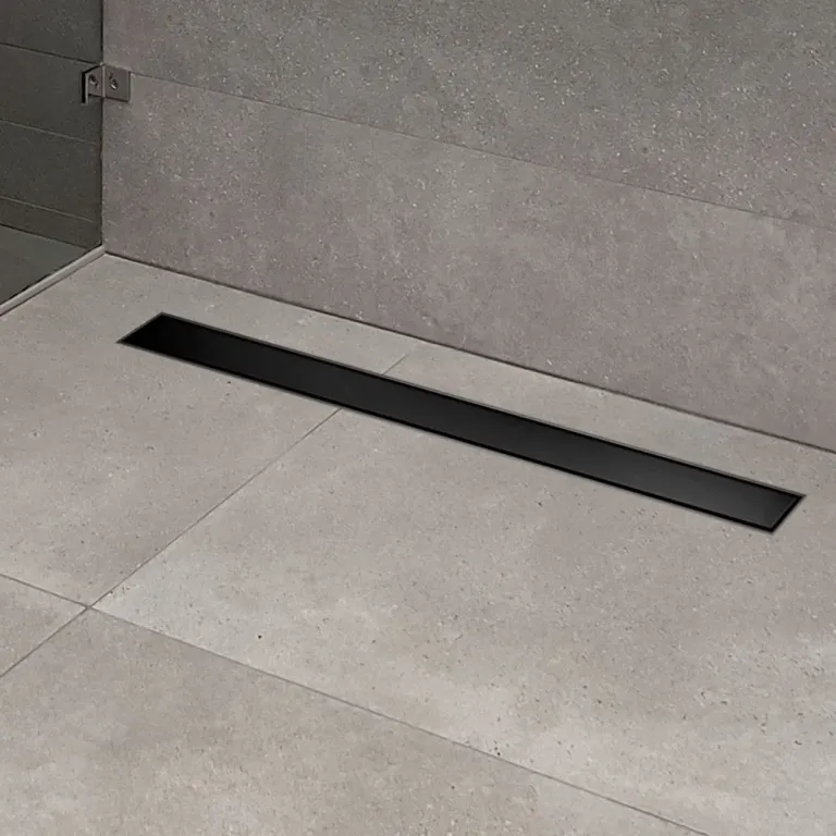 Desagüe Lineal Atrim Clásico 2 en 1 Negro Mate 70x7x7,4 cm DA700T08 - Imagen 2