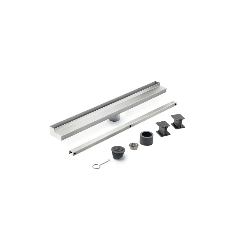 Desagüe Lineal Atrim Narrow Clásico Mate Esmerilado 70x7,6x8,6cm DN700T02 - Imagen 2