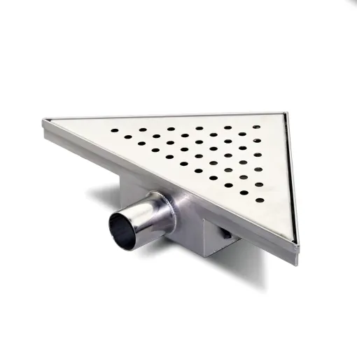 Desagüe Triangular Atrim Inca Brillante 25x25x10 cm DT250T01