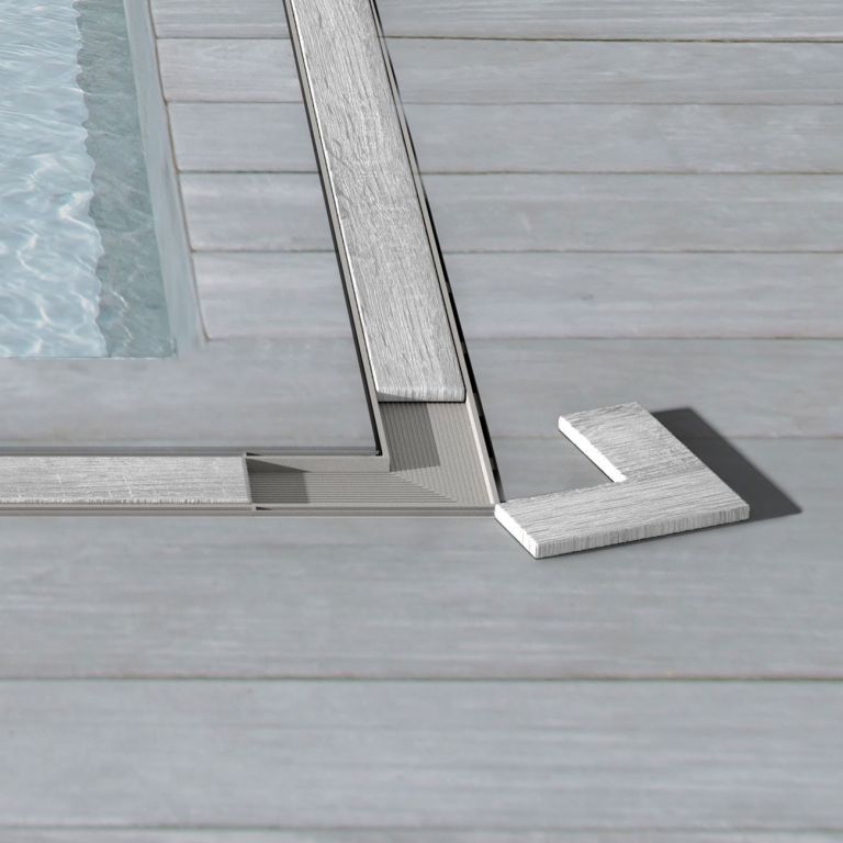 Esquinero Atrim Infinity de ABS 20x20x6,3 cm EDIABS200 - Imagen 6