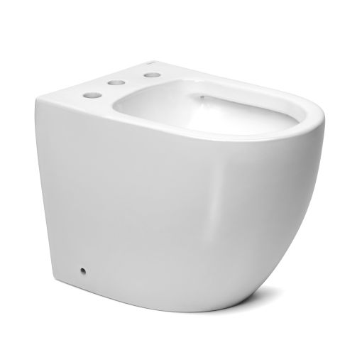 Bidet Peirano Stone de 3 Agujeros Sanitario Baño Blanco BID104-3