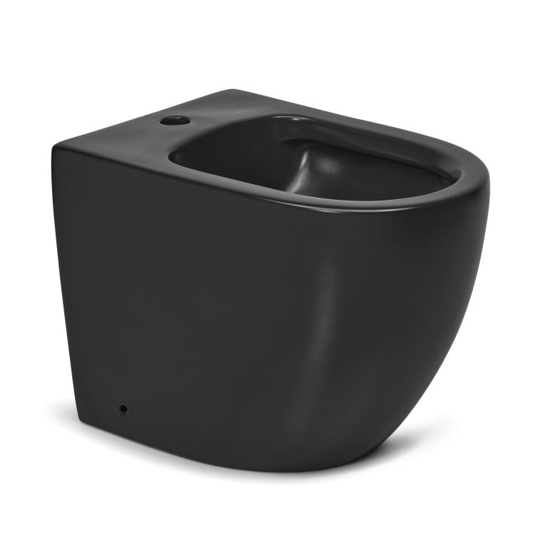 Bidet Peirano Stone de 1 Agujero Sanitario Baño Negro BID104N-1