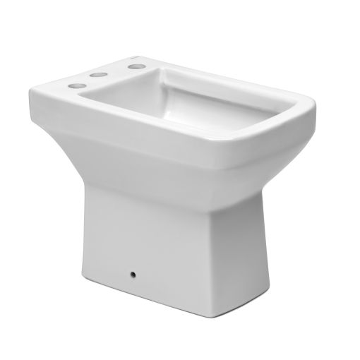 Bidet Peirano Loft de 3 Agujeros Sanitario Baño Blanco BID102-3