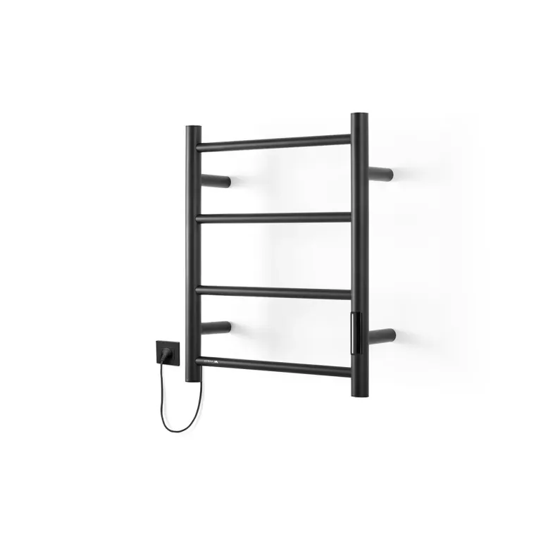 Toallero Eléctrico Atrim Coco Petit Negro Mate 40x50x12cm COCO-1116+ - Imagen 2