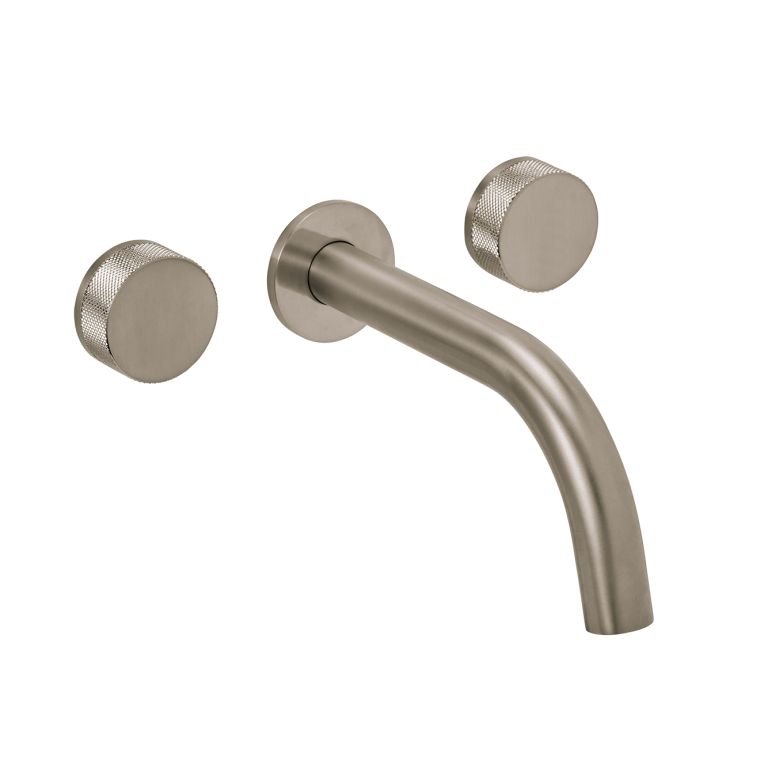 Griferia Peirano Fabric Niquel Lavatorio Pared 62-100NI