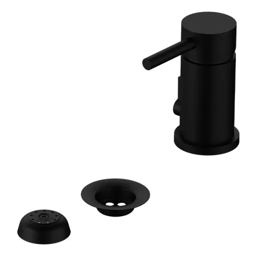 Griferia Fv Inox One Bidet Negro Mate 0189/i1-ng