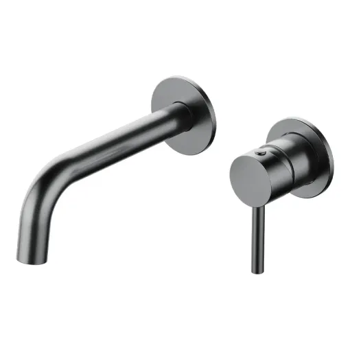 Griferia Fv Inox One Lavatorio Pared Acero Inoxidable 0206/i1-ai