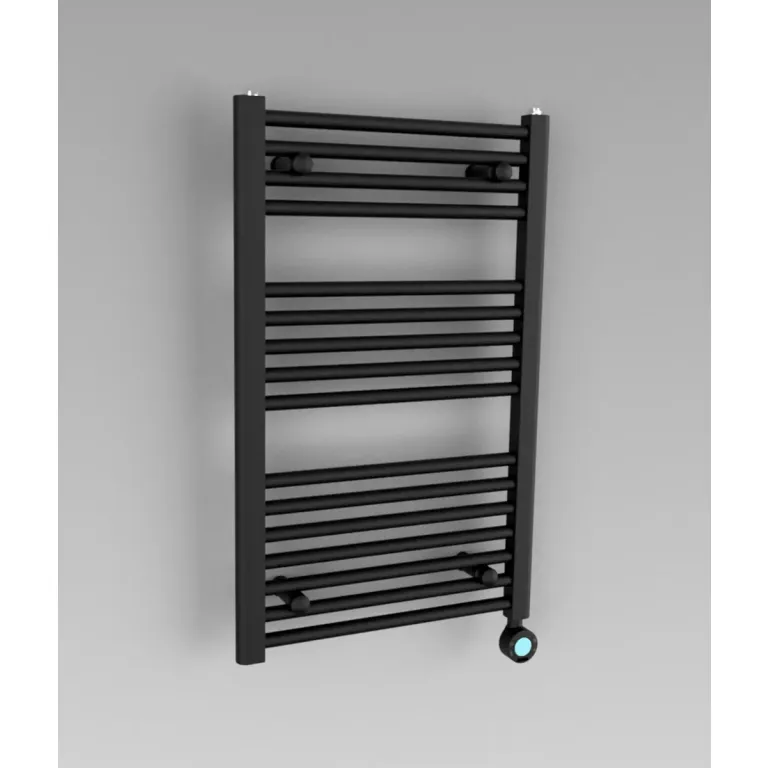 Toallero Peisa Domino Eléctrico Negro D80 10001806 - Imagen 2