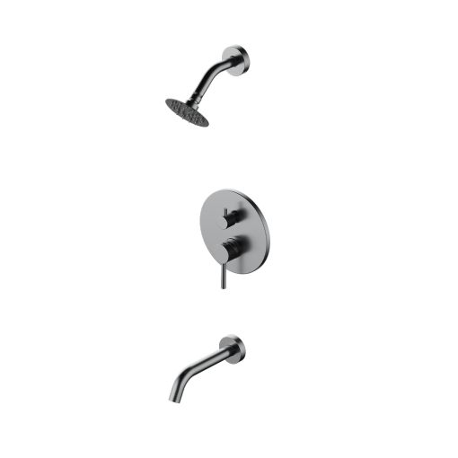 Griferia Fv Inox One Ducha Embutir Con Transferencia Acero Inoxidable 0106/I1-AI