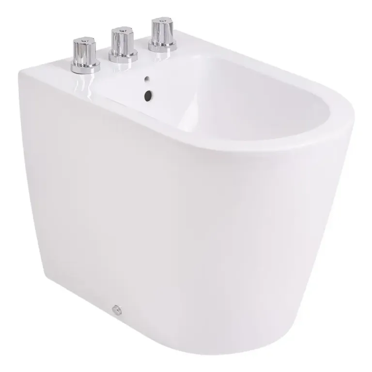 Combo Roca Inspira Inodoro Largo + Mochila + Bidet 3 agujeros - Imagen 4