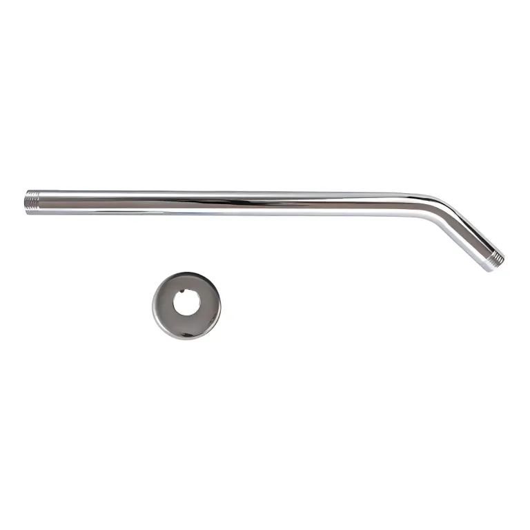 Brazo De Lluvia Latyn Acero Inox 1/2x30cm 45 Grados Lb5706