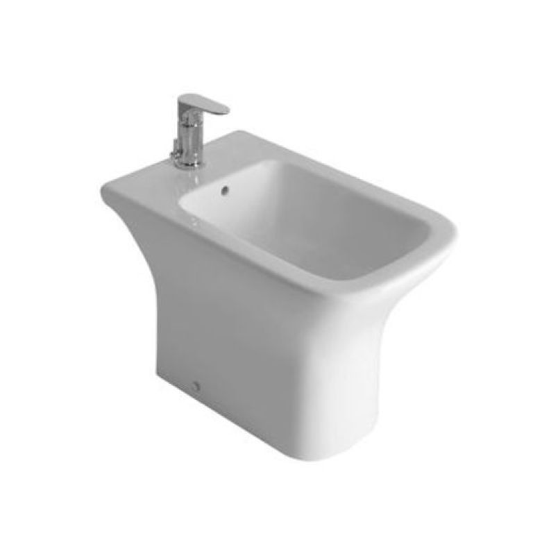 Bidet De 1 Agujero Ferrum Temple Blanco Bba1x-b