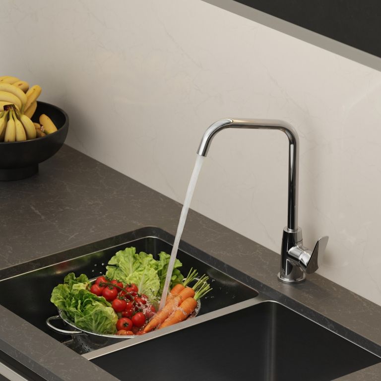 Griferia monocomando de cocina Fv Pepper Plus (0411.04/M6P-CR) - Imagen 4
