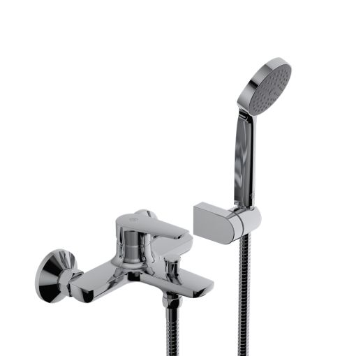 Griferia Fv Halo Monocomando Ducha Exterior Con Transferencia 0310/M9-CR